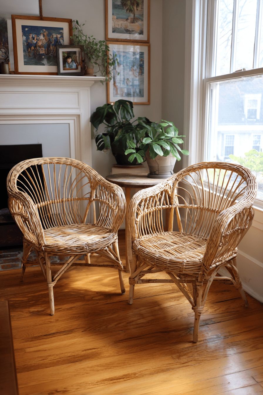 Incorporate Rattan Seating for Versatile Comfort