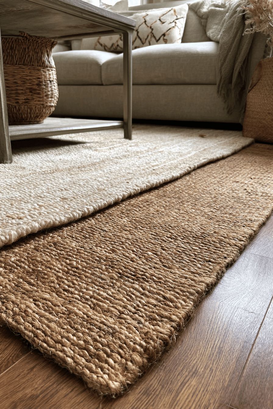 Create Depth with Layered Rugs