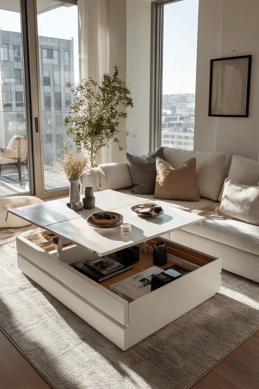 Opt for Multi-Purpose Furniture