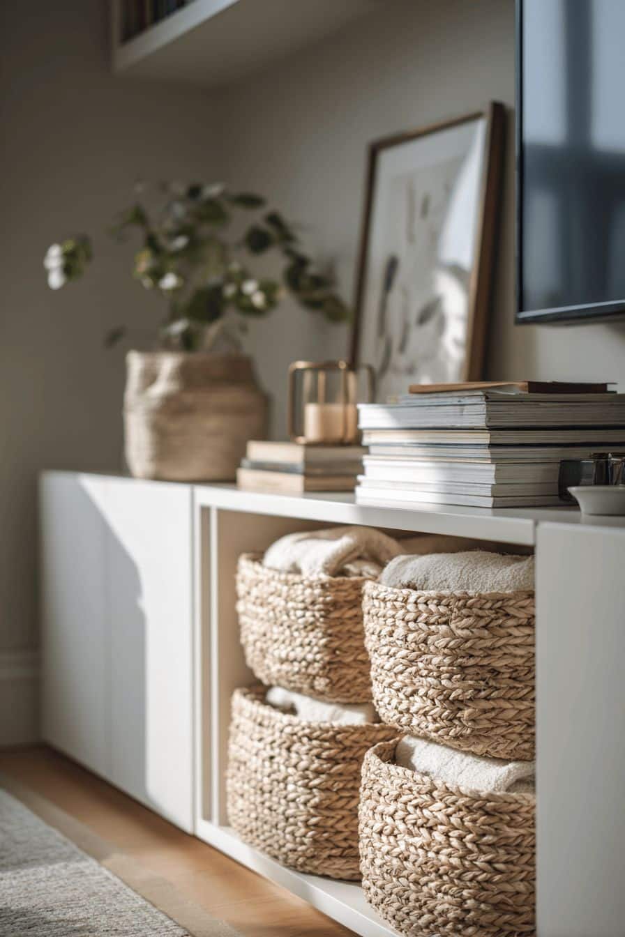 Organize with Stylish Storage Baskets