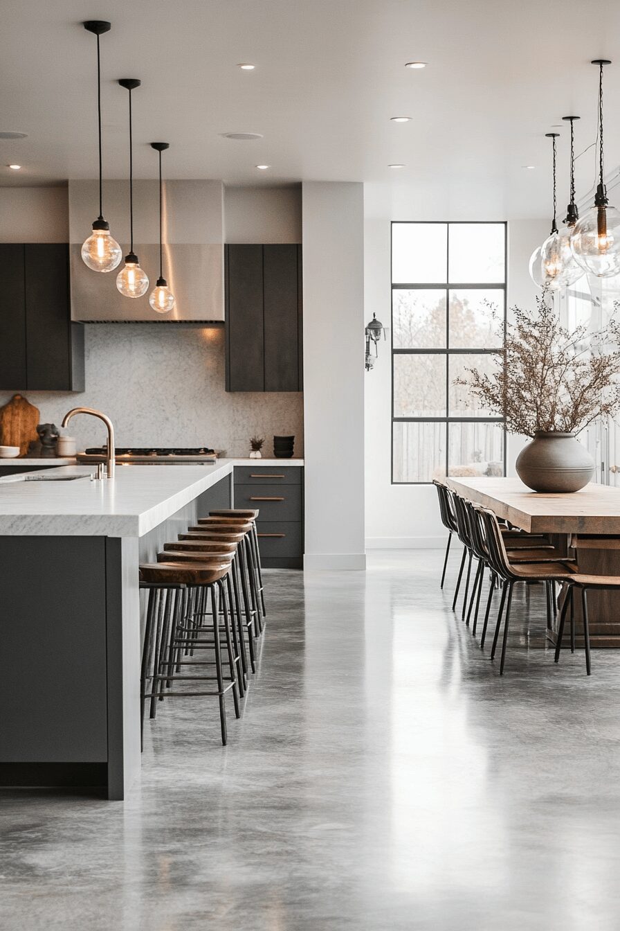 Airy Grey and White Kitchen Cabinets grey and white kitchen cabinets