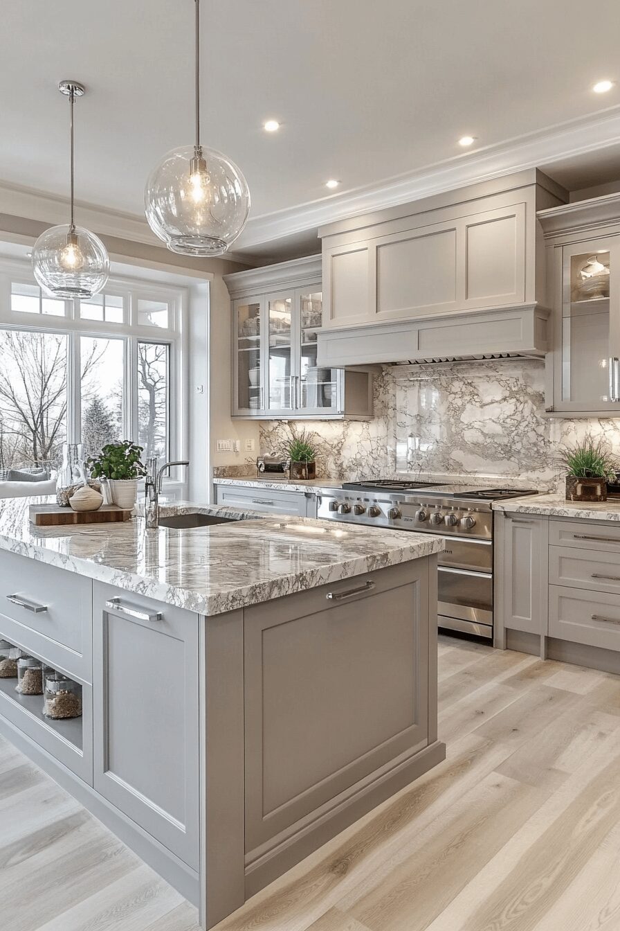 Luxury Grey and White Kitchen Cabinets grey and white kitchen cabinets