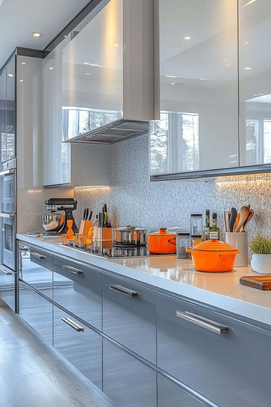 Personalized Grey and White Kitchen Cabinets grey and white kitchen cabinets