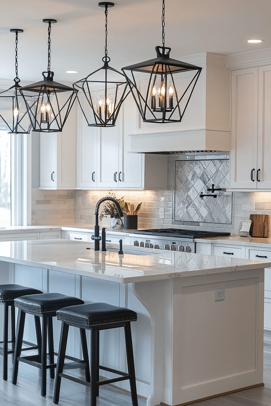 white shaker kitchen cabinets