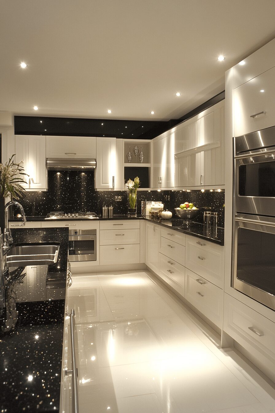 white shaker kitchen cabinets