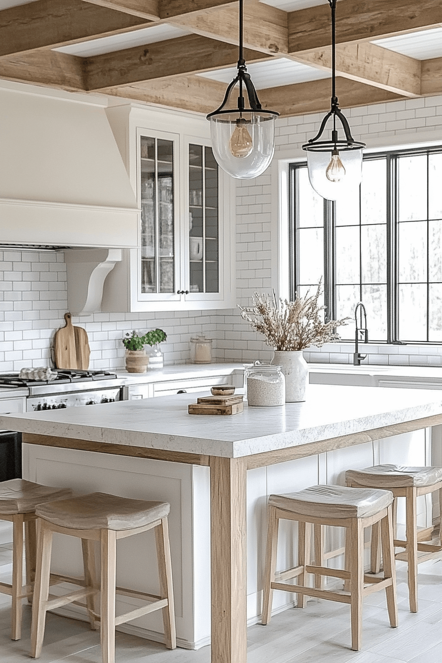 antique white kitchen cabinets