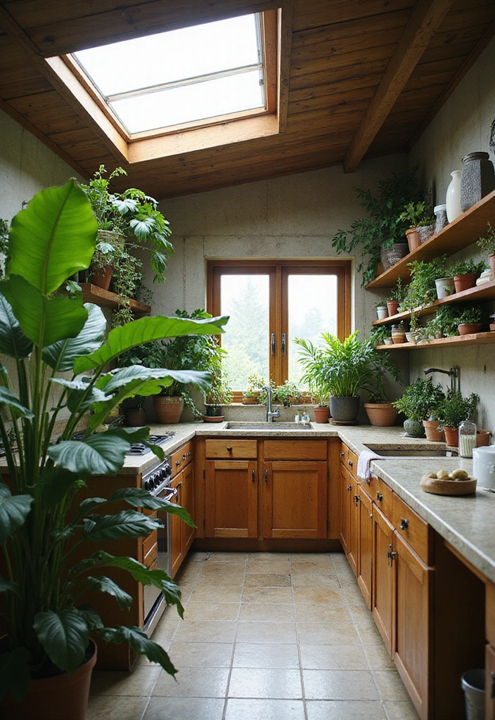 Nature-Inspired Kitchen Design