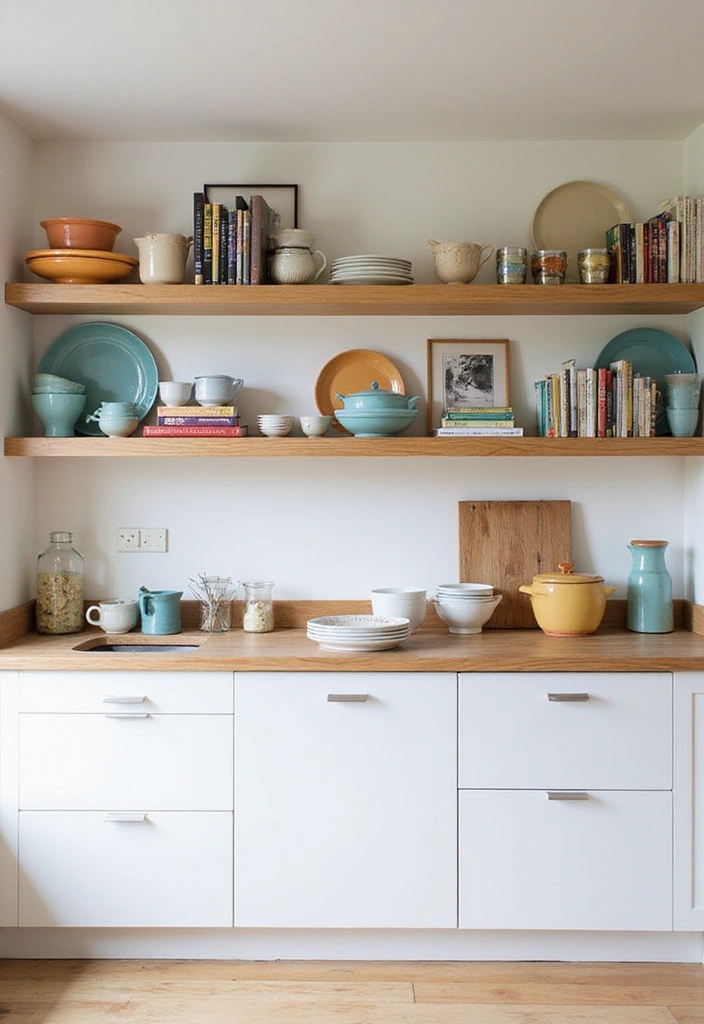 Open Shelving for Accessibility and Style