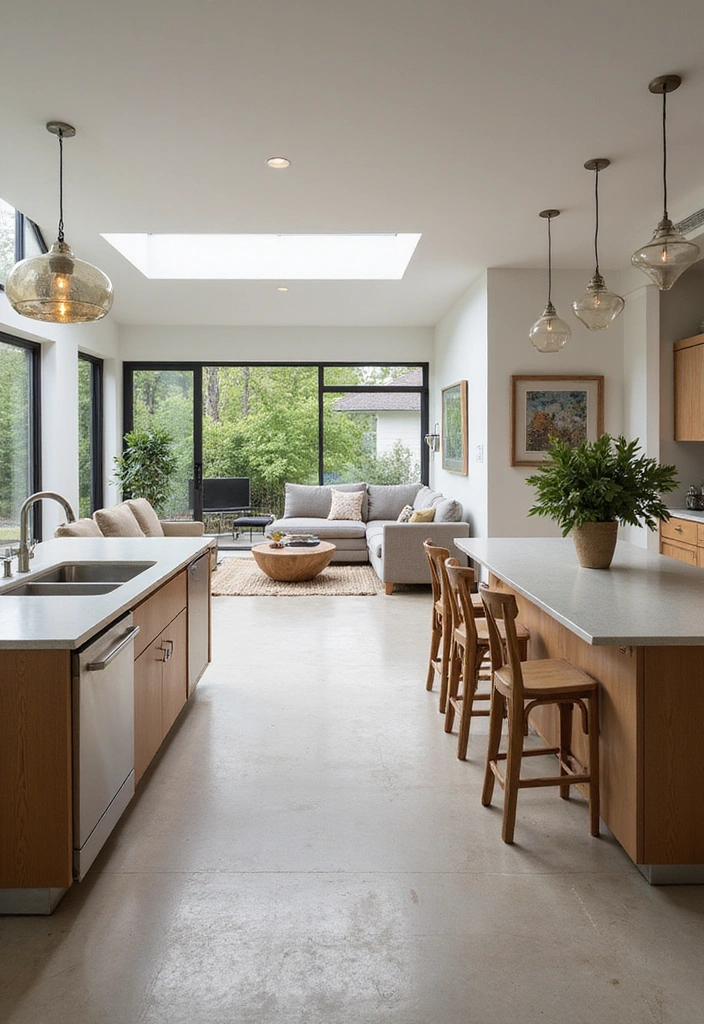 Fluid Open-Concept Layouts