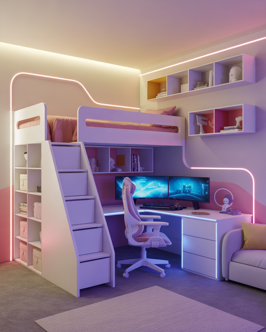 Bloxburg style kids game room