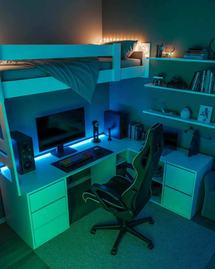 Bloxburg gamer kids bedroom