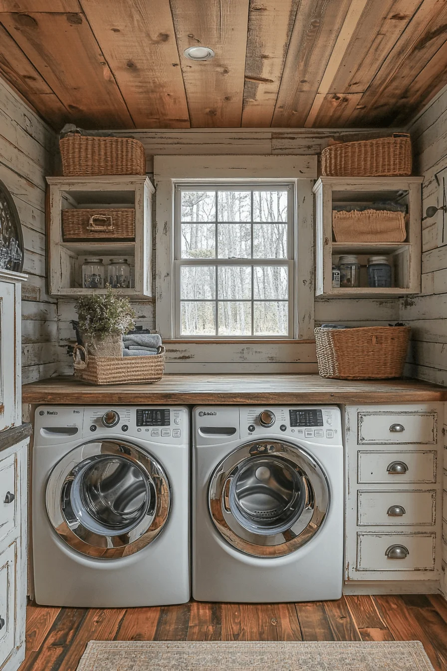 Farmhouse laundry room