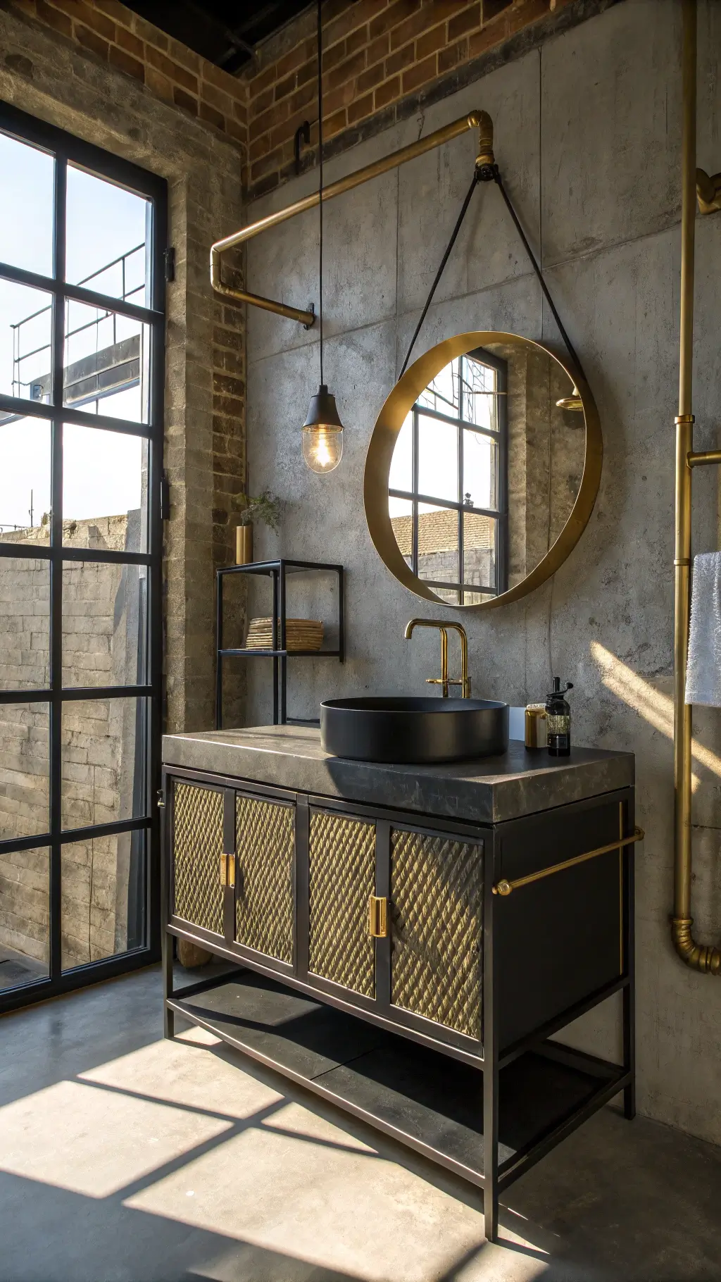 Gold bathroom styling checklist