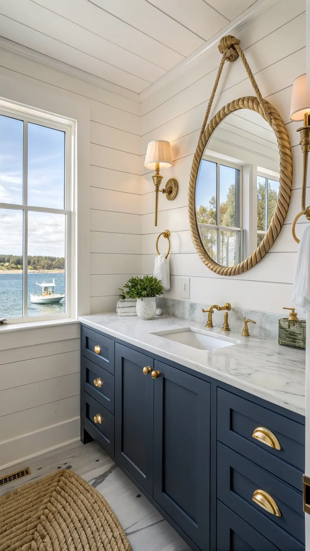 Photographing gold bathroom decor