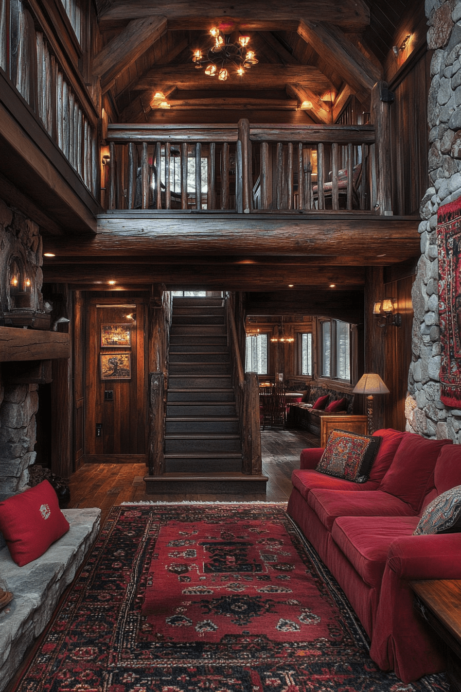 Artisan Wood Cabin Interior
