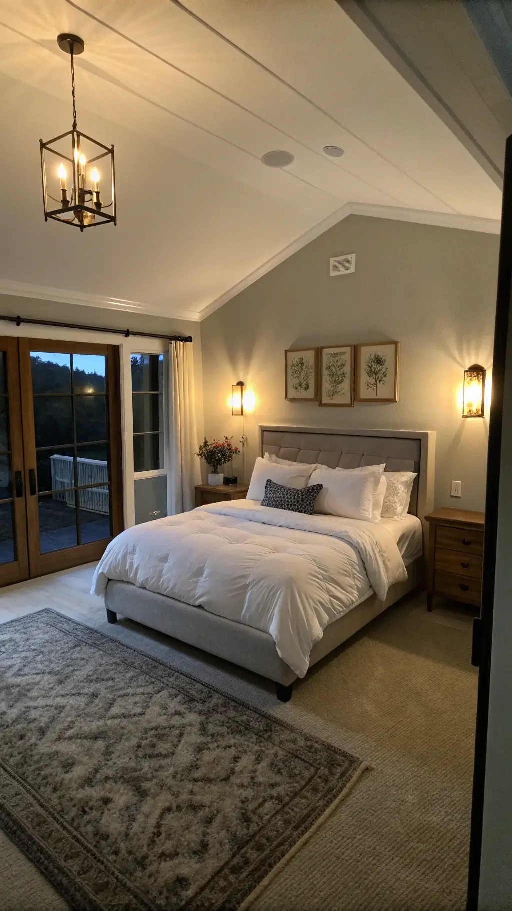 Balanced Coastal Bedroom Styling