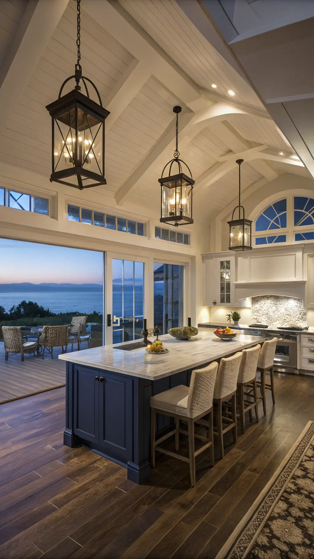 Seasonal Coastal Farmhouse Kitchen