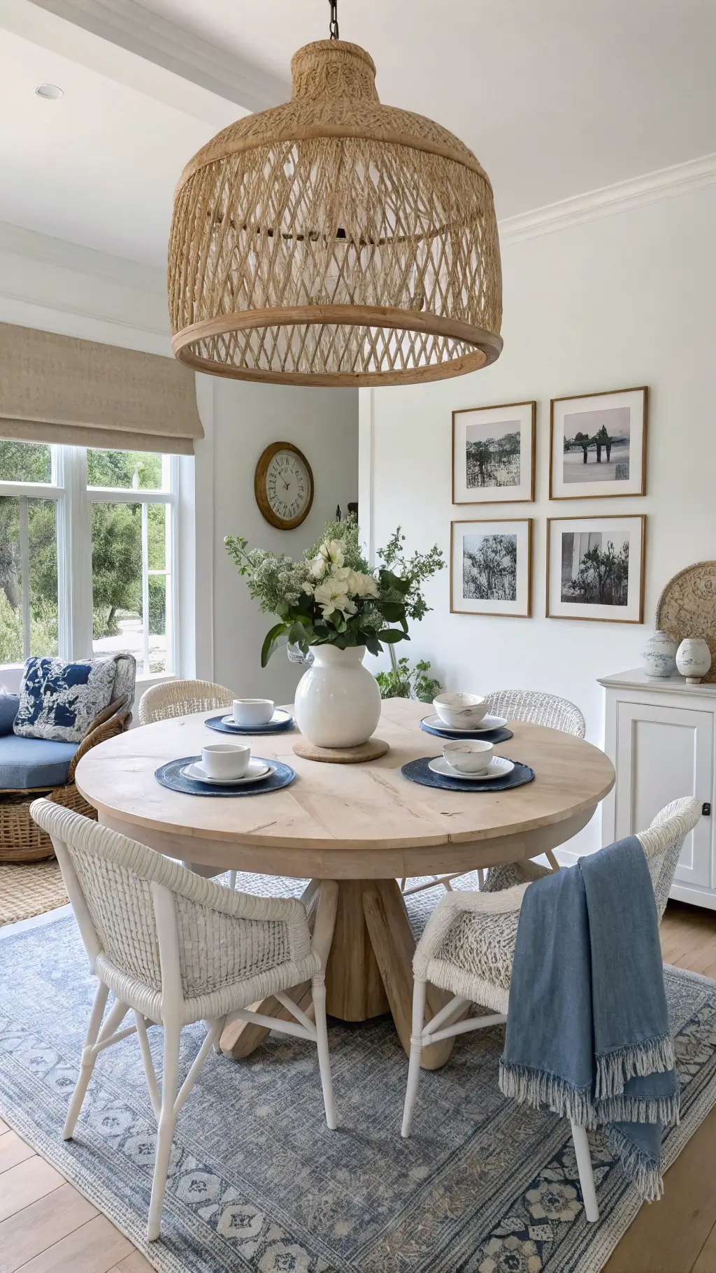 Coastal Cowgirl Dining Room