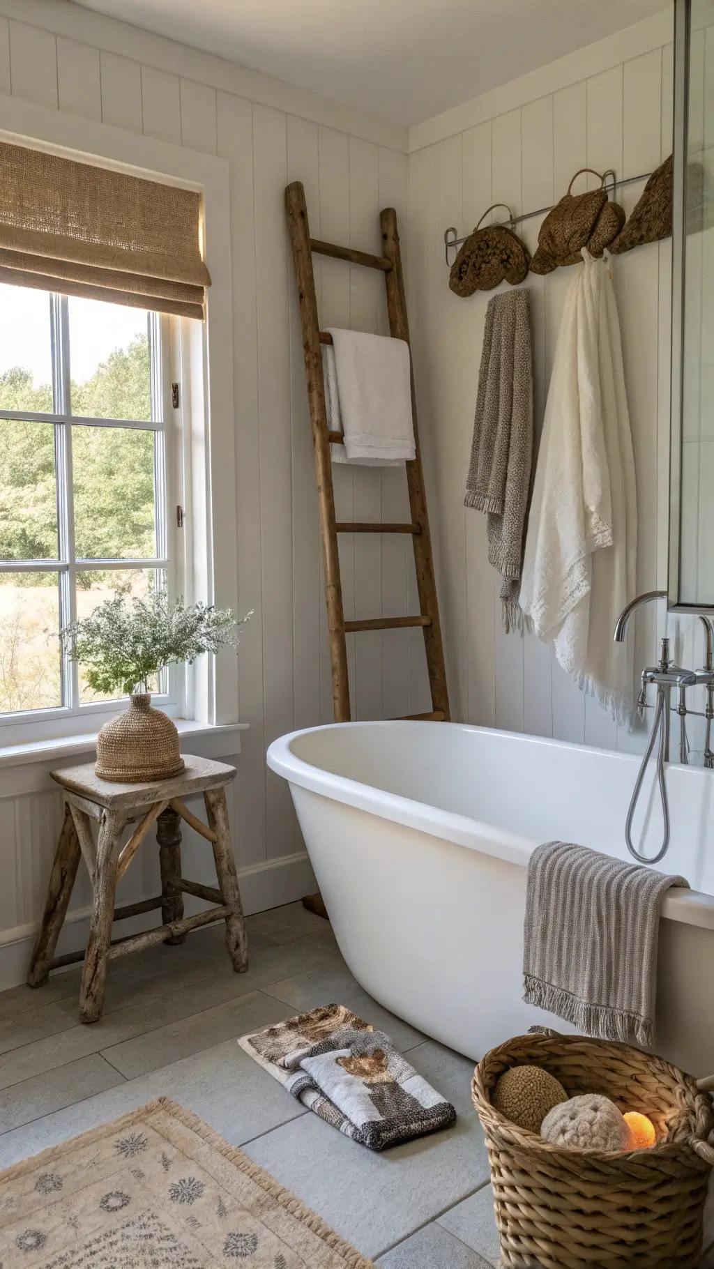 Serene Coastal Cowgirl Bathroom