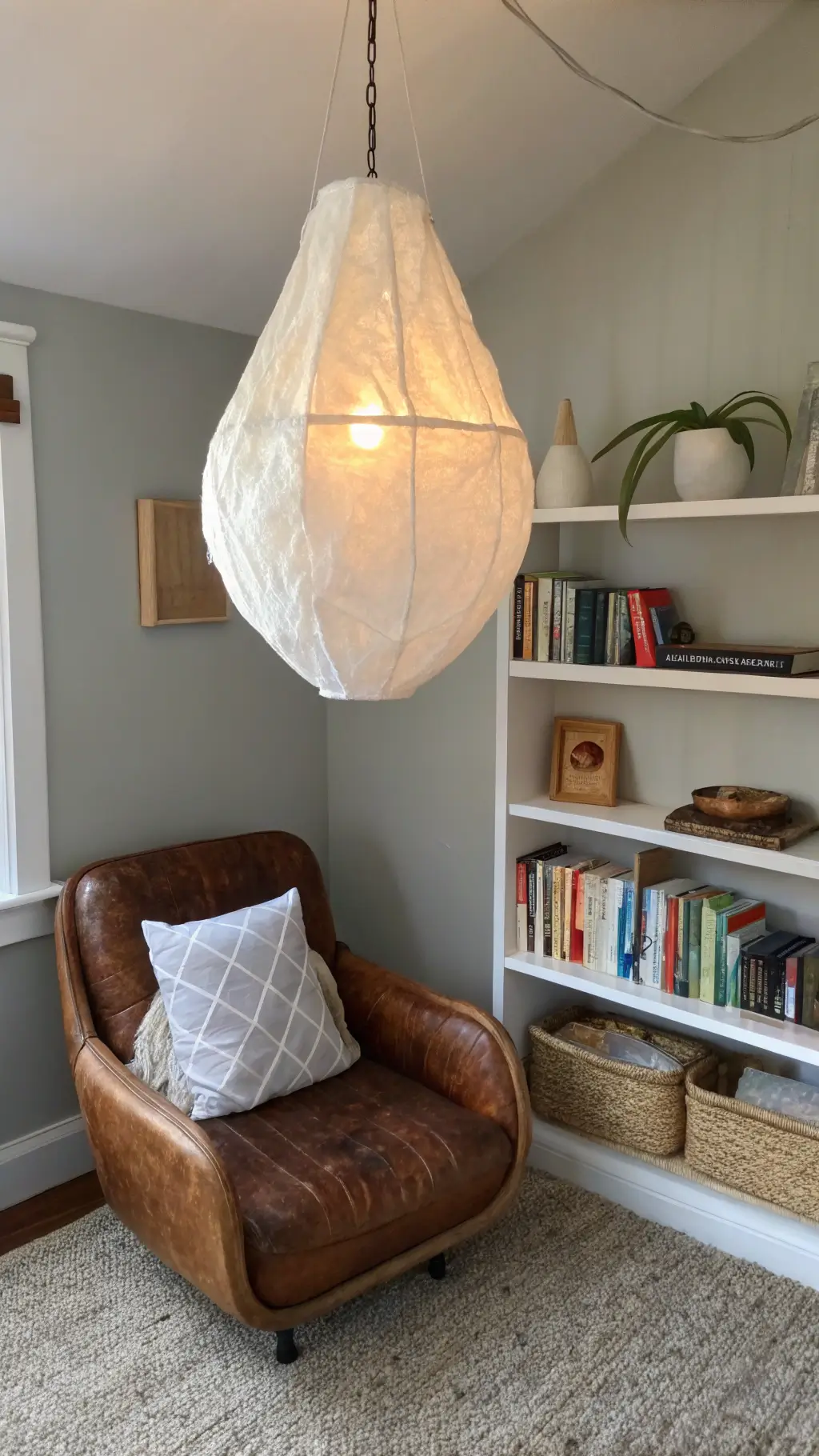 Wabi Sabi Pendant Light in Living Space