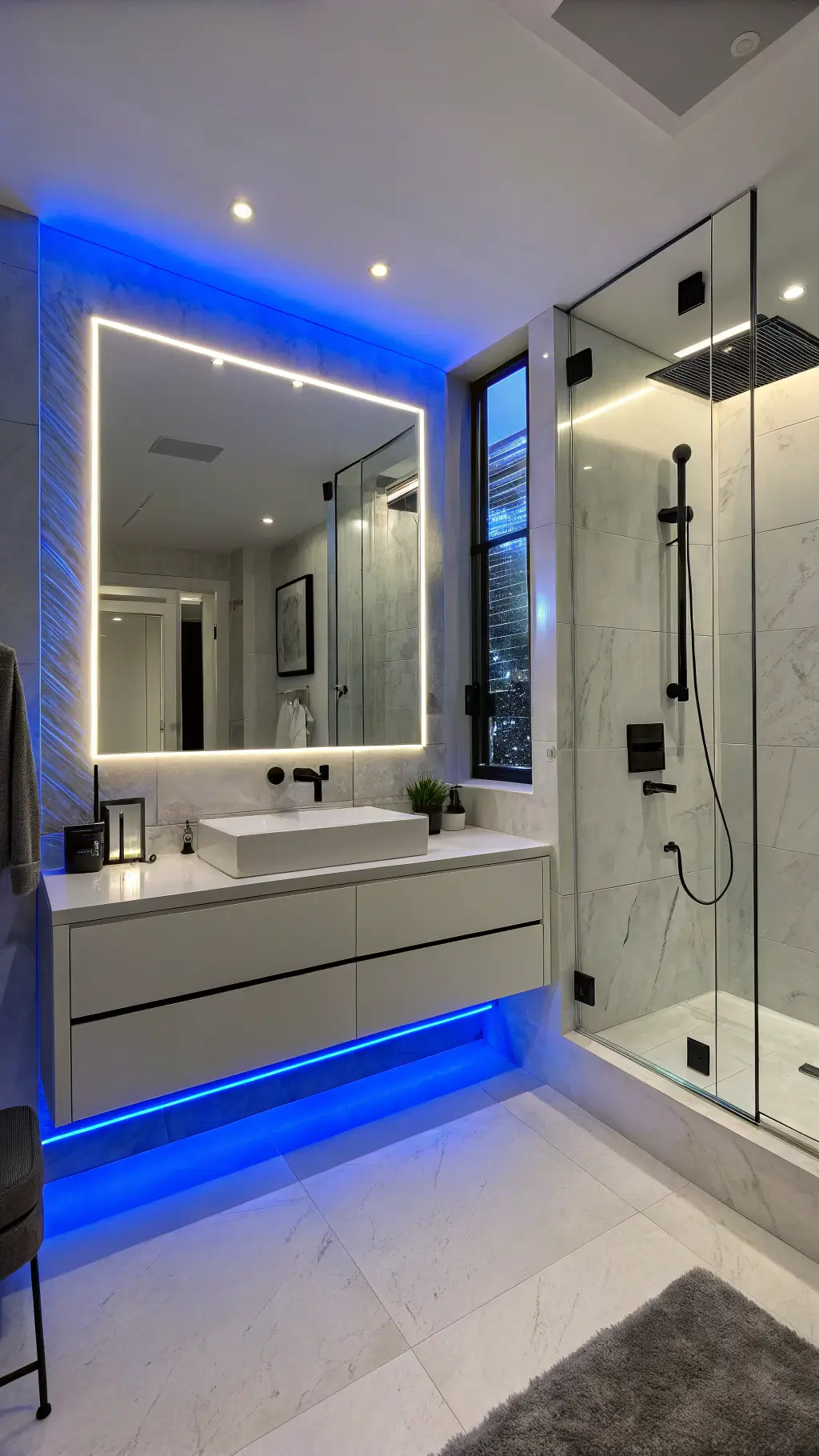 Bathroom lighting design
