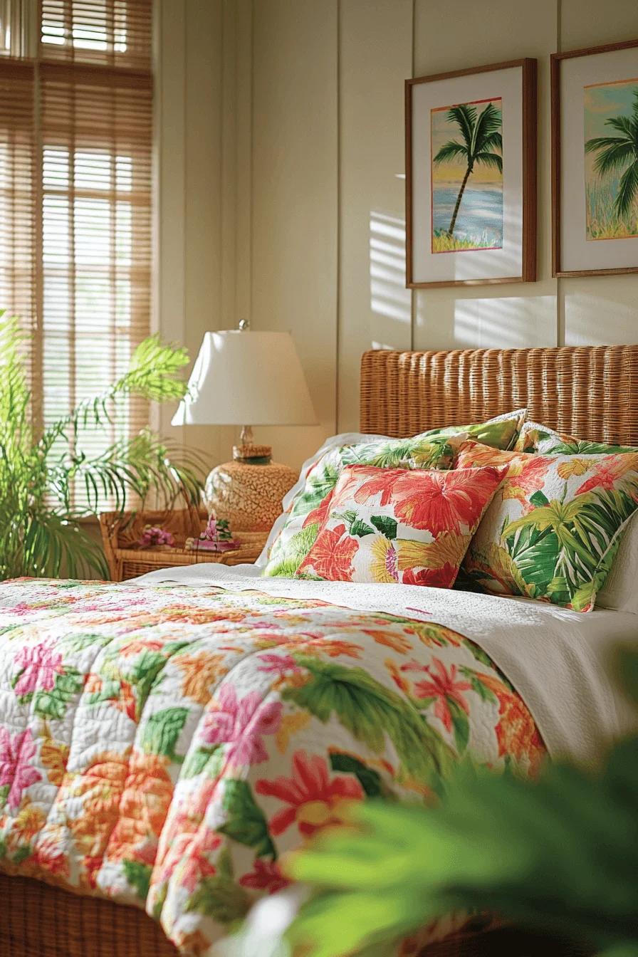 25 Dreamy Tropical Bedroom Ideas for a Relaxing Escape 14 25 Dreamy Tropical Bedroom Ideas for a Relaxing Escape