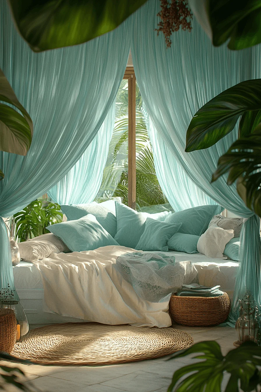 25 Dreamy Tropical Bedroom Ideas for a Relaxing Escape 17 25 Dreamy Tropical Bedroom Ideas for a Relaxing Escape