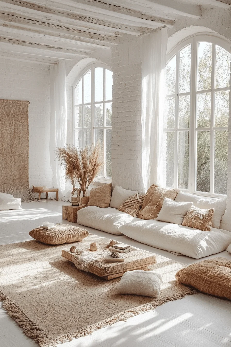 20 Scandi Boho Living Room Ideas to Blend Minimalism with Bohemian Charm