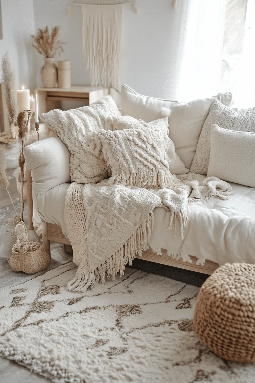 20 Scandi Boho Living Room Ideas to Blend Minimalism with Bohemian Charm