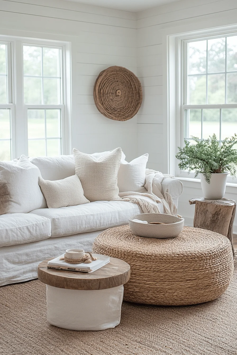 20 Scandi Boho Living Room Ideas to Blend Minimalism with Bohemian Charm