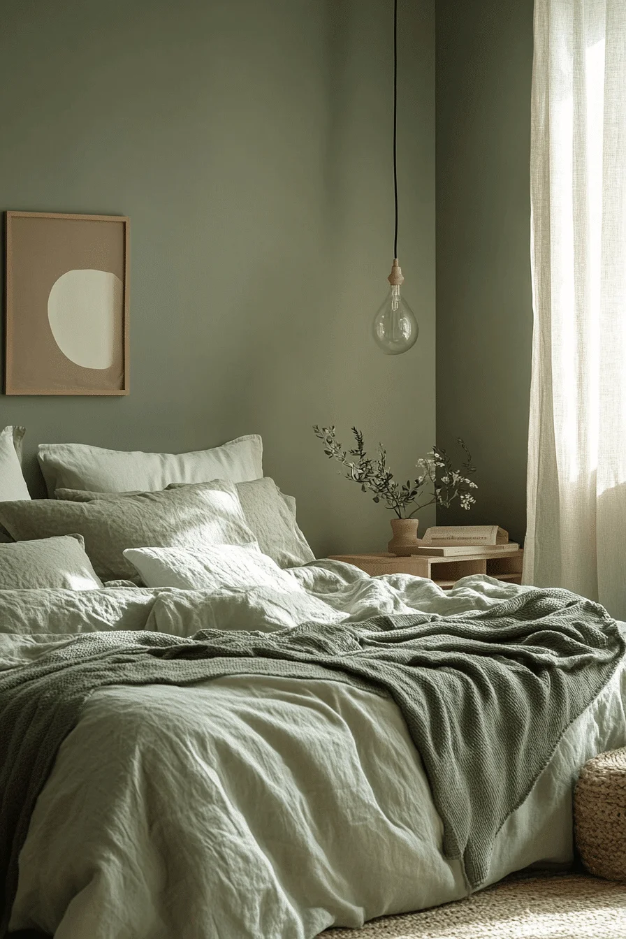 25 Sage Green Farmhouse Bedroom Ideas to Embrace the Beauty of Nature in Your Home 2 25 Sage Green Farmhouse Bedroom Ideas to Embrace the Beauty of Nature in Your Home