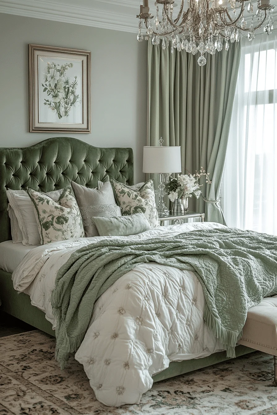 25 Sage Green Farmhouse Bedroom Ideas to Embrace the Beauty of Nature in Your Home 5 25 Sage Green Farmhouse Bedroom Ideas to Embrace the Beauty of Nature in Your Home