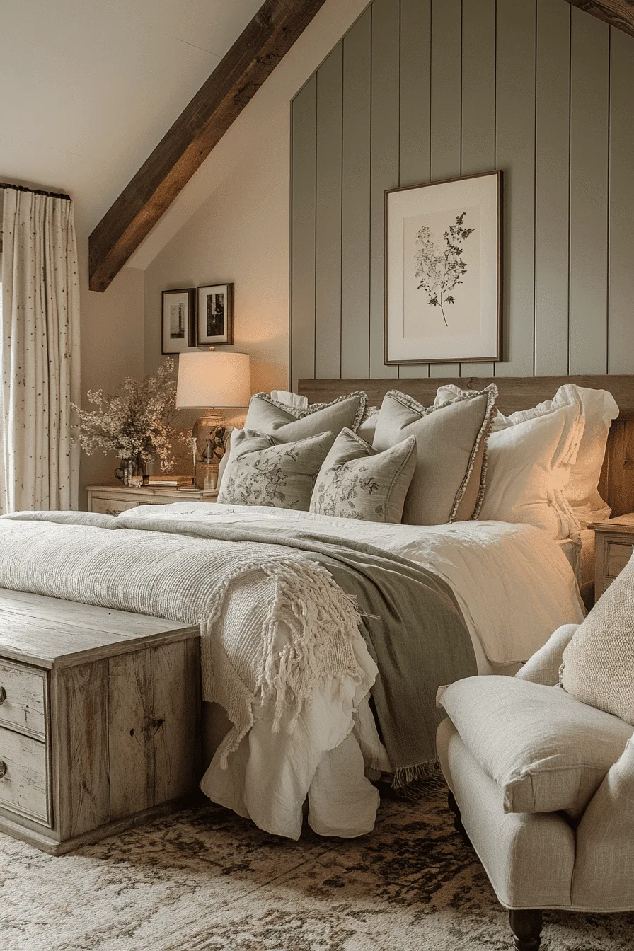 25 Sage Green Farmhouse Bedroom Ideas to Embrace the Beauty of Nature in Your Home 6 25 Sage Green Farmhouse Bedroom Ideas to Embrace the Beauty of Nature in Your Home
