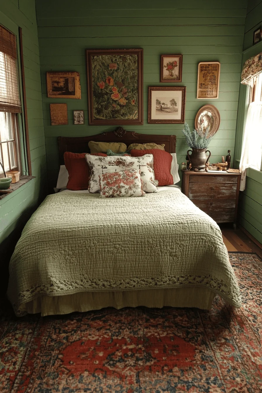 25 Sage Green Farmhouse Bedroom Ideas to Embrace the Beauty of Nature in Your Home 17 25 Sage Green Farmhouse Bedroom Ideas to Embrace the Beauty of Nature in Your Home