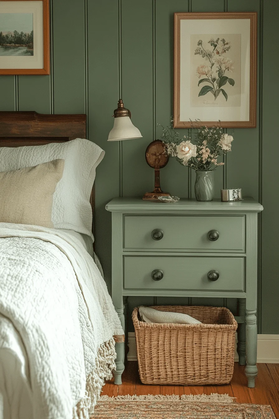 25 Sage Green Farmhouse Bedroom Ideas to Embrace the Beauty of Nature in Your Home 23 25 Sage Green Farmhouse Bedroom Ideas to Embrace the Beauty of Nature in Your Home