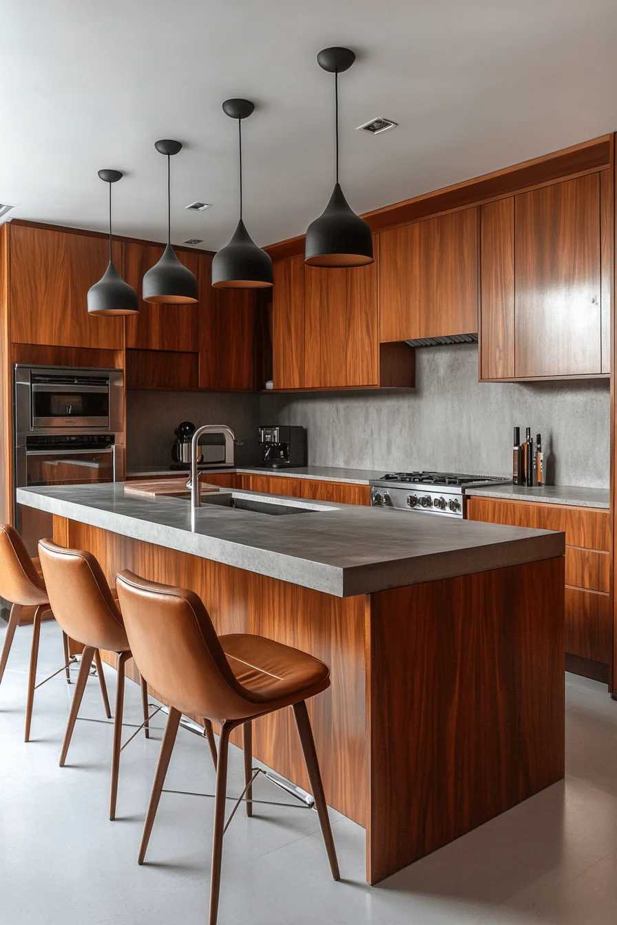 Timeless Teak Design Mid Century Modern Kitchen Timeless Teak Design Mid Century Modern Kitchen
