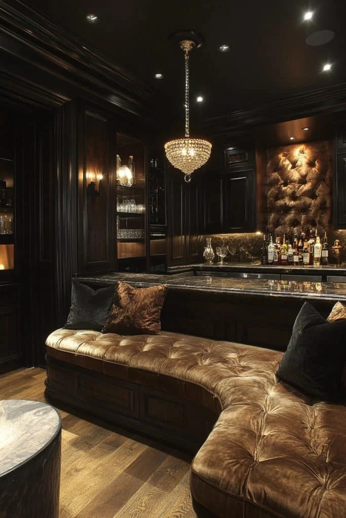Luxury Basement Lounge