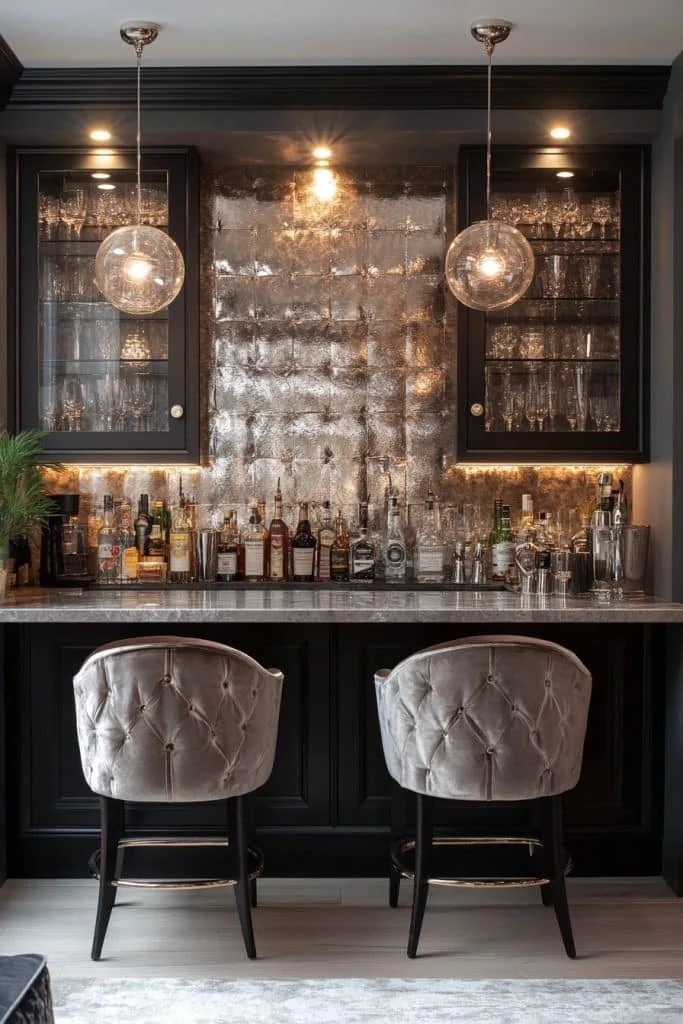 Glamorous Contemporary Bar