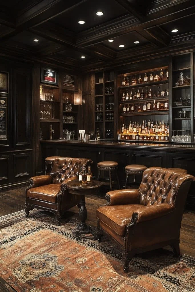 Sophisticated Whiskey Lounge