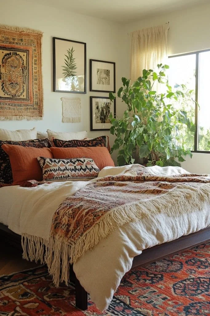 Ebony Escape: Chic Boho Hideaway