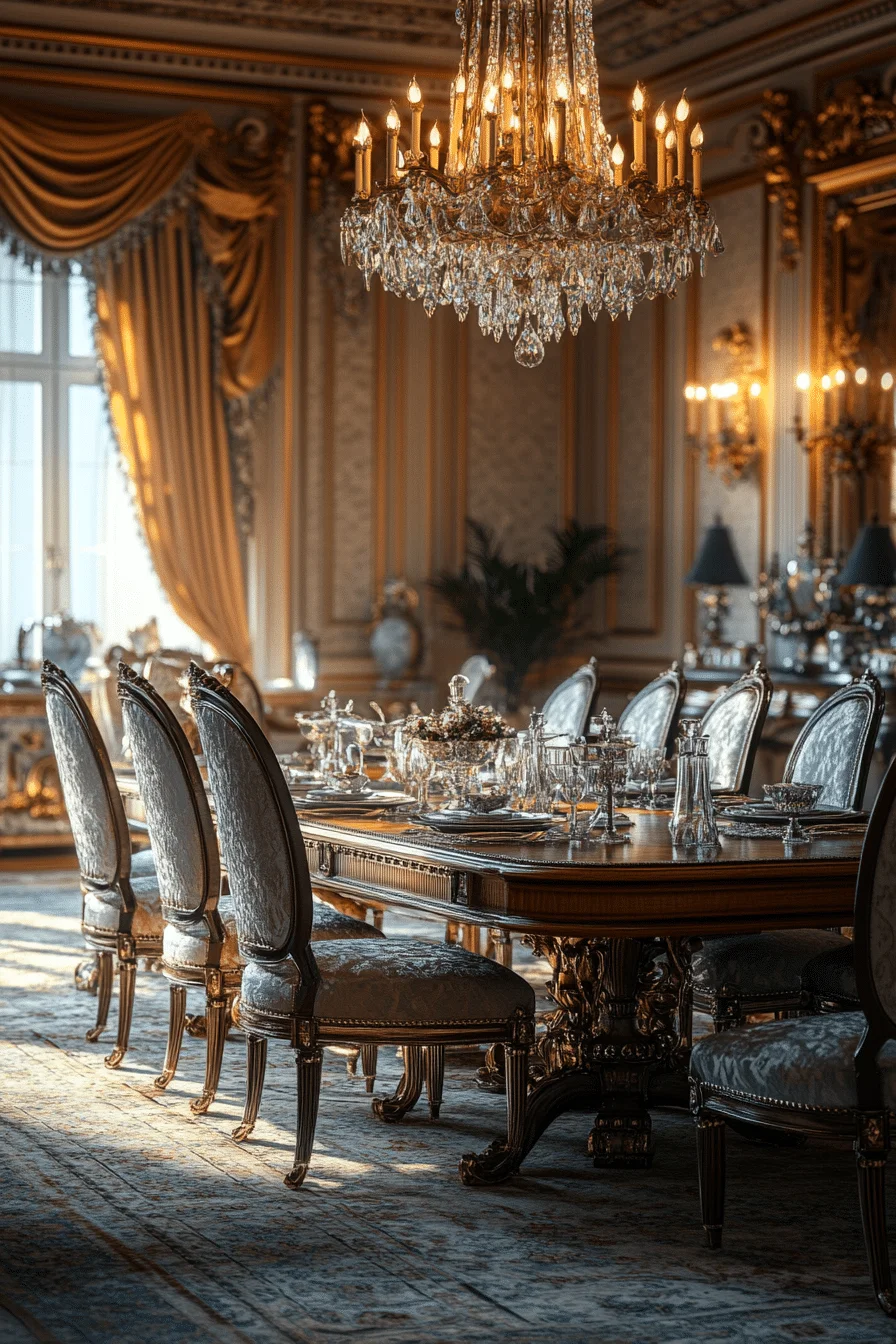 Baroque Gothic Opulence in Western Gothic Vintage Design