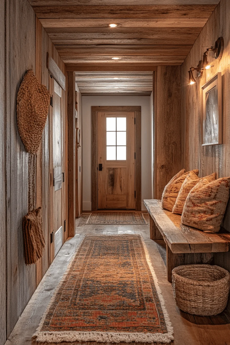 25 Rustic Hallway Ideas to Add Warmth and Charm to Your Home
