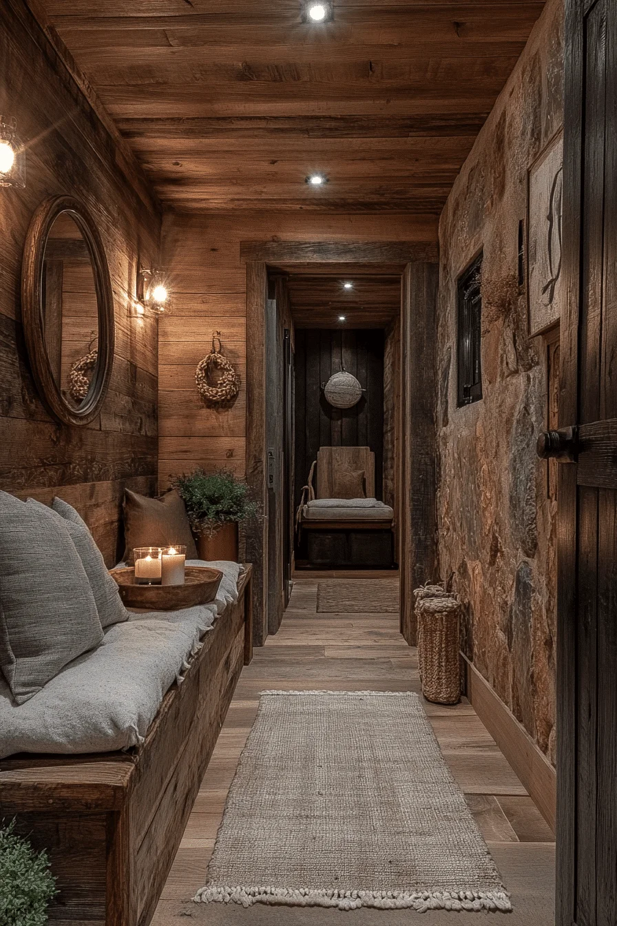 25 Rustic Hallway Ideas to Add Warmth and Charm to Your Home