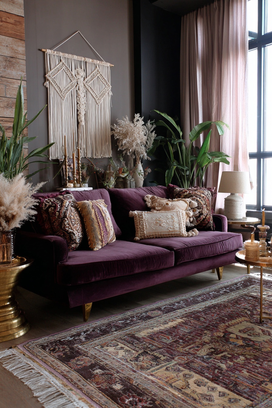 Layer with Antique Rugs