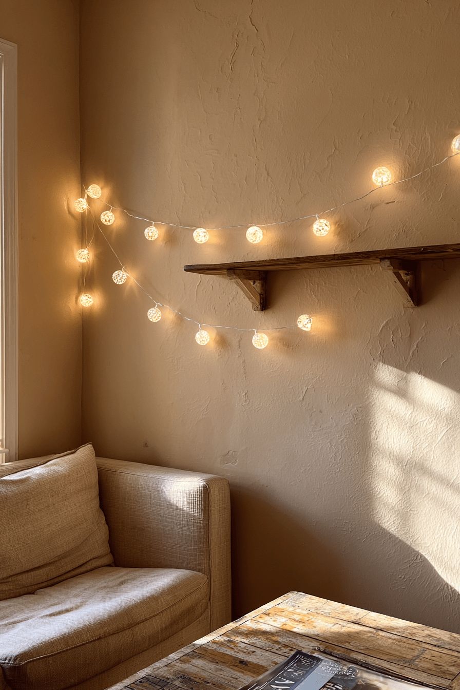 Soft Illumination with String Lights