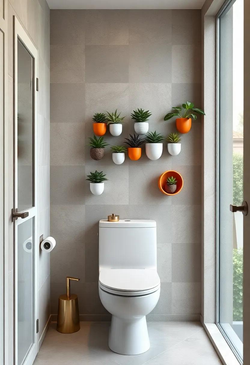 Incorporate Vibrant Ceramic Wall Pockets Filled With Succulents For A Fresh Twist
