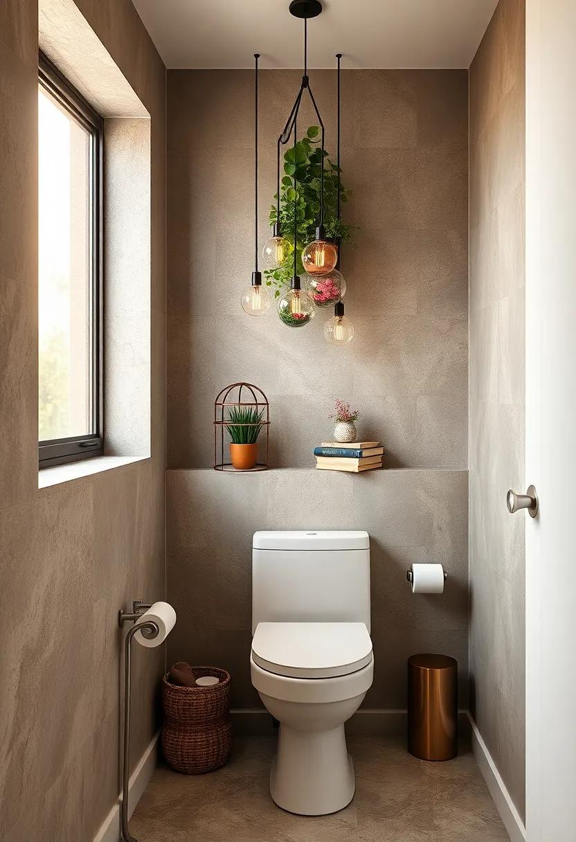 Introduce A Cluster Of Small Hanging Glass Terrariums To Infuse Natural Elegance And Light