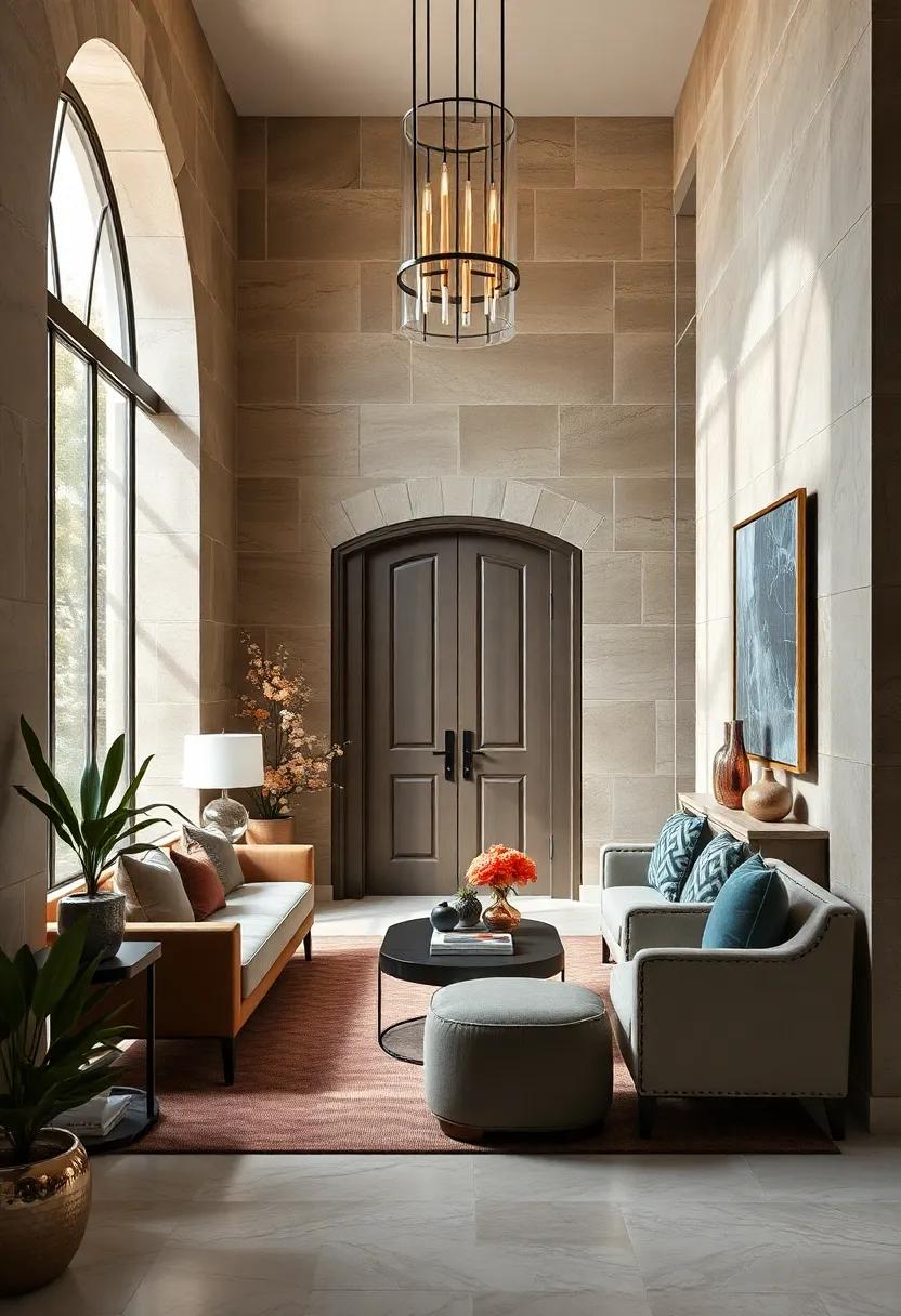 Elevate Your Entryway with Rich Textures That Blend Classic and Contemporary Luxury Seamlessly