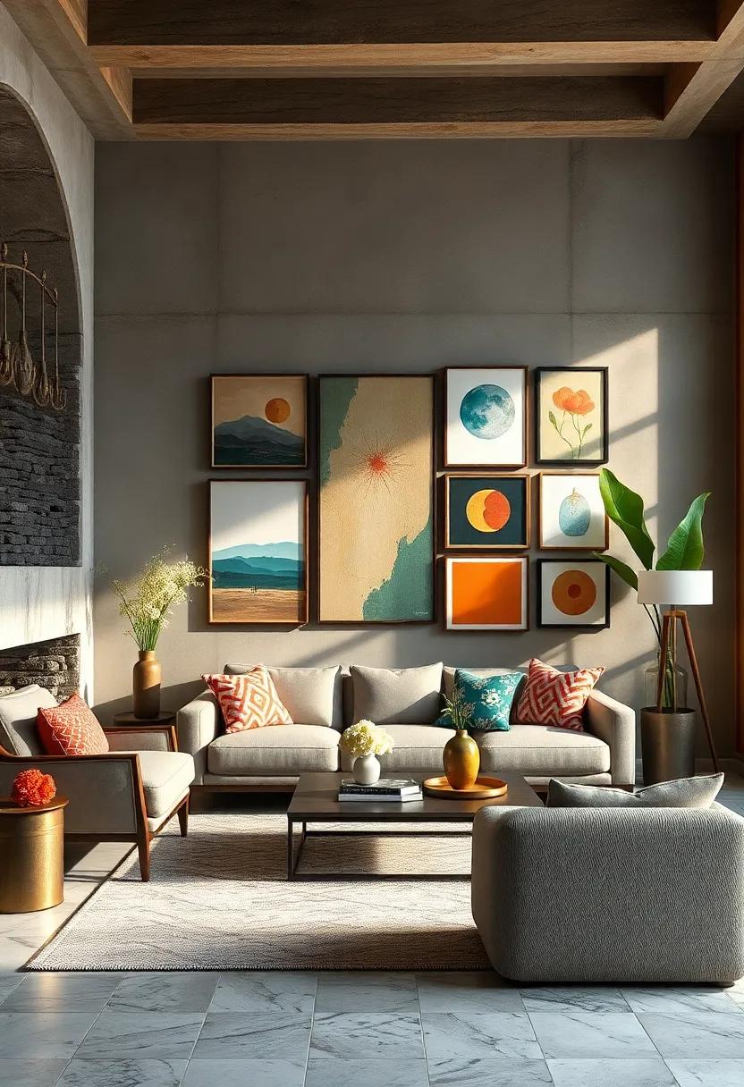 Exploring Cultural Inspirations Through Eclectic Artworks Creating a Global Gallery Wall at Home