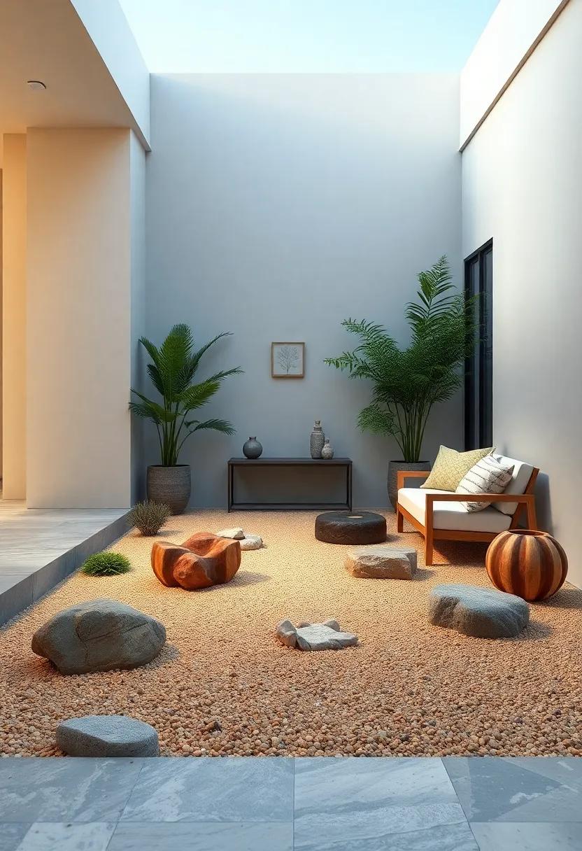 The Unique Texture of Sand Grains Creating Subtle Contrasts Under Changing Front Yard Light